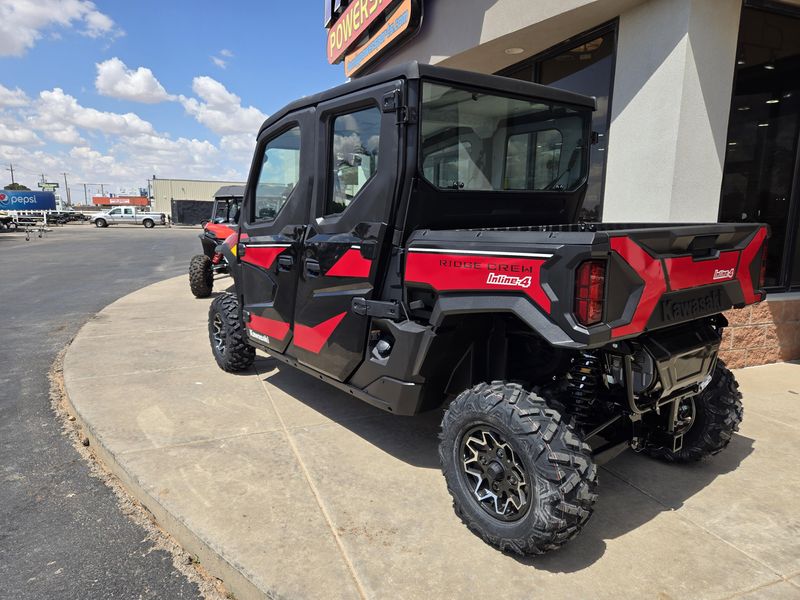 2025 Kawasaki RIDGE CREW HAVAC CANDY PERSIMMON RED Image 5