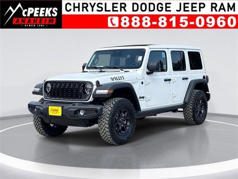 New 2026 Jeep Wrangler 4-door WillysImage 1