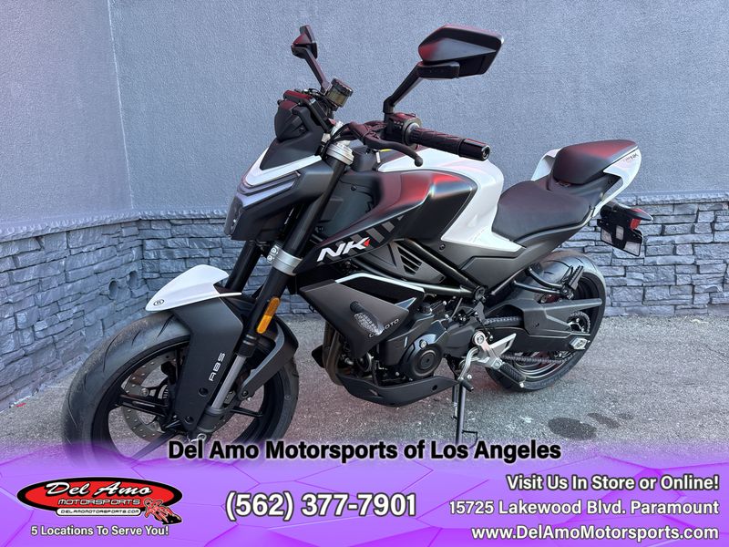 2024 CFMOTO CF400-7US  in a NEBULA WHITE exterior color. Del Amo Motorsports of Los Angeles (562) 262-9181 delamomotorsports.com 