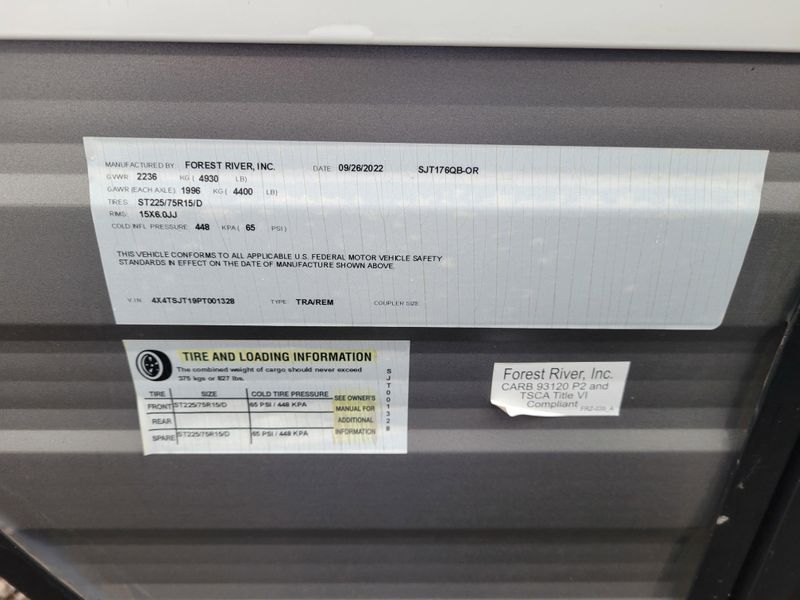 Used 2023 FOREST RIVER EVO 176 QB Image 6