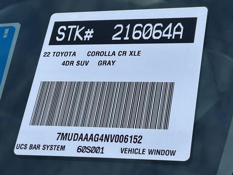 2022 Toyota Corolla Cross XLEImage 35