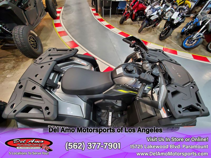 2024 CFMOTO CF600AU-3SA  in a VELOCITY GREY exterior color. Del Amo Motorsports of Los Angeles (562) 262-9181 delamomotorsports.com 