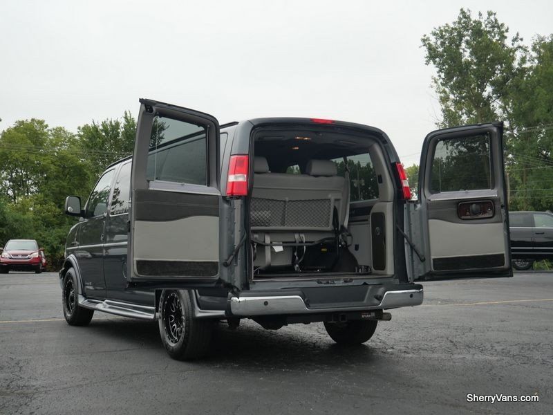 2017 Chevrolet Express 2500  in a Cyber Gray Metallic exterior color and Light Grayinterior. Paul Sherry Chrysler Dodge Jeep RAM (937) 749-7061 sherrychrysler.net 