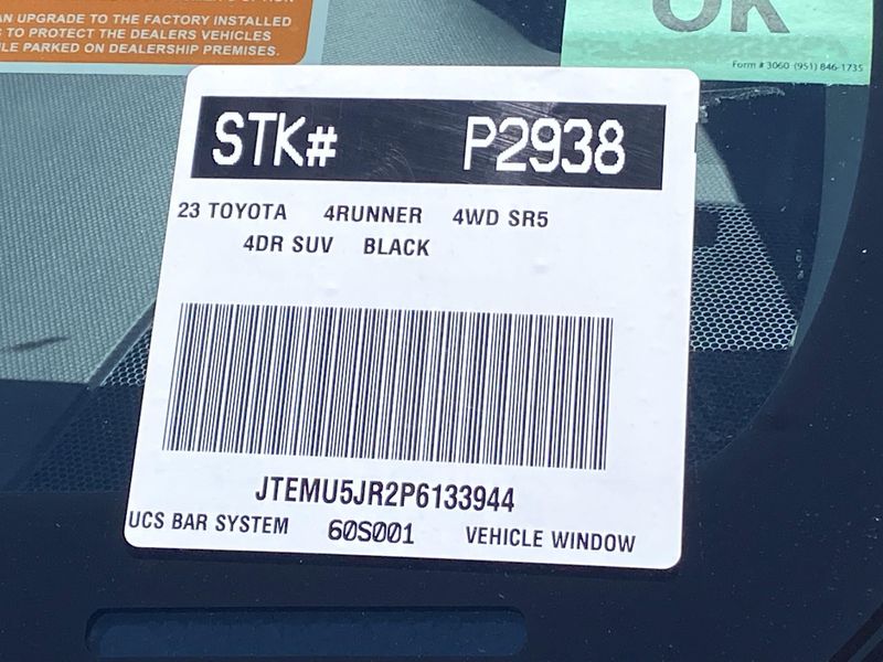 2023 Toyota 4Runner SR5Image 33