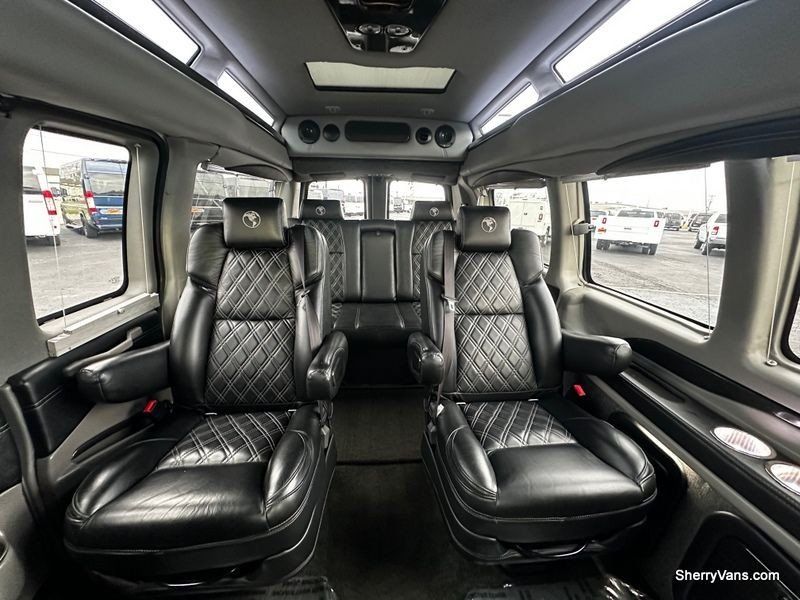 2021 GMC Savana Cargo  in a Summit White exterior color and Blackinterior. Paul Sherry Chrysler Dodge Jeep RAM (937) 749-7061 sherrychrysler.net 