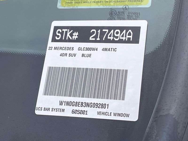 Used 2022 Mercedes-Benz GLC 300Image 33