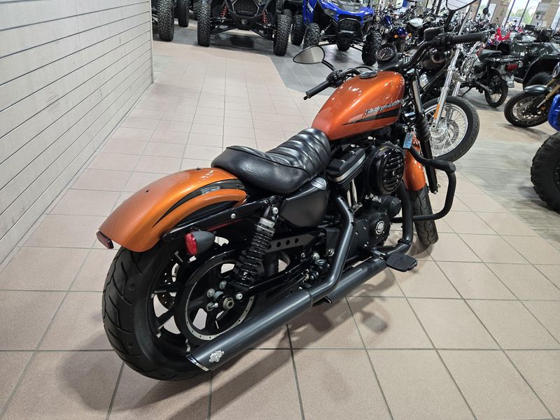 2020 HARLEY SPORTSTER IRON 883 ORANGE Image 3