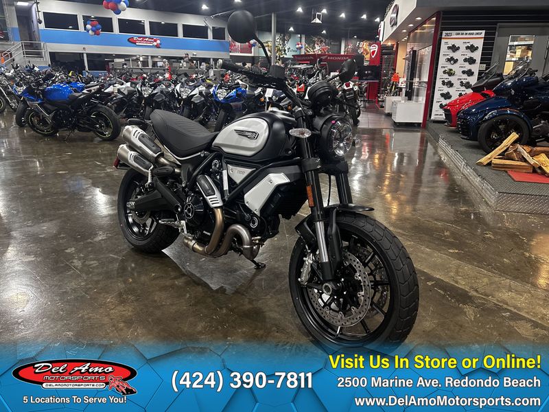 2023 Ducati SCRAMBLER 1100 SPORT PRO  in a DARK STEALTH exterior color. Del Amo Motorsports of Redondo Beach (424) 304-1660 delamomotorsports.com 