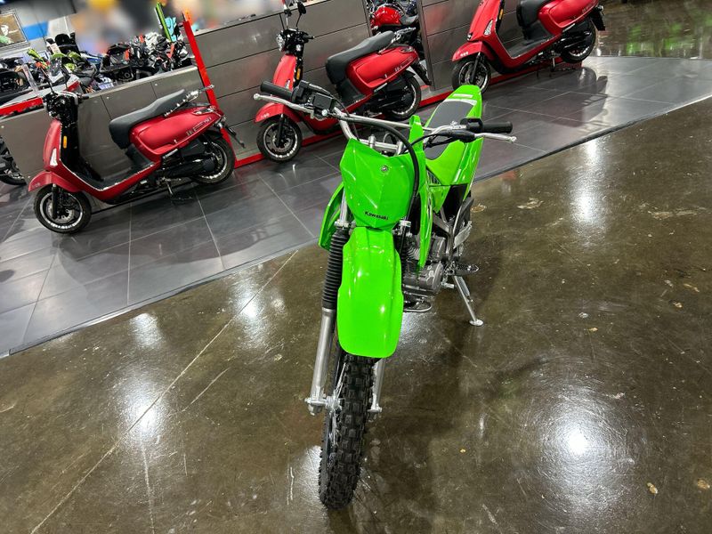 2025 Kawasaki KLX 140R  in a LIME GREEN exterior color. Del Amo Motorsports of Redondo Beach (424) 390-7811 delamomotorsports.com 
