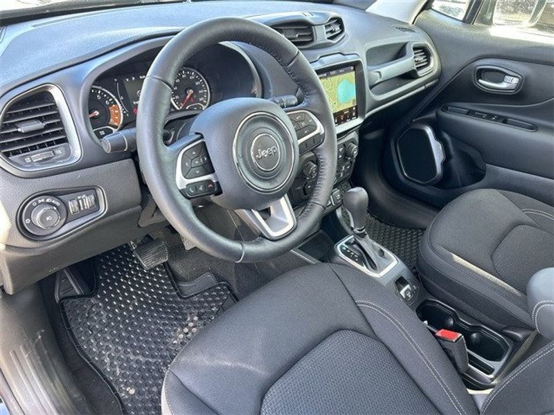 2023 Jeep Renegade Latitude 4x4 in a Black Clear Coat exterior color and Blackinterior. McPeek