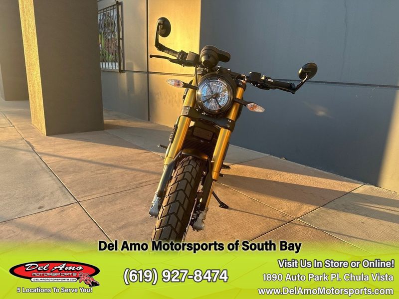 2023 Ducati SCRAMBLER 1100 SPORT PRO  in a MATT BLACK exterior color. Del Amo Motorsports of South Bay (619) 547-1937 delamomotorsports.com 