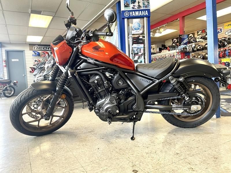 2025 Honda REBEL 1100 DCT SE FLARE ORANGE METALLIC Image 4