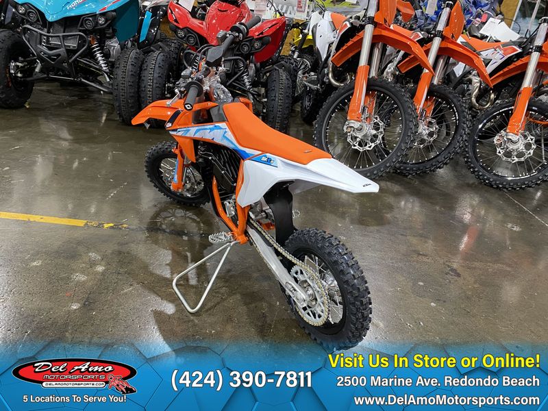 2024 KTM SX-E 3  in a ORANGE exterior color. Del Amo Motorsports of Redondo Beach (424) 304-1660 delamomotorsports.com 