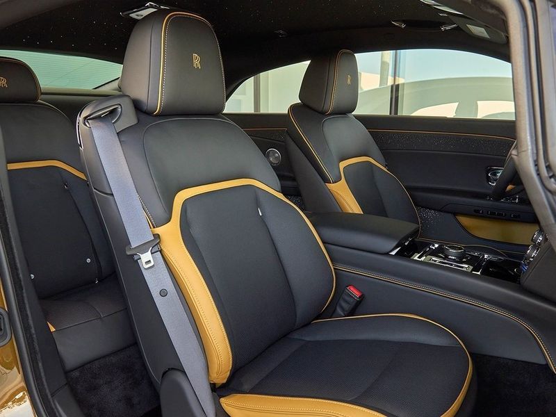 2024 Rolls-Royce   in a Chartreuse exterior color and Blackinterior. SHELLY AUTOMOTIVE shellyautomotive.com 