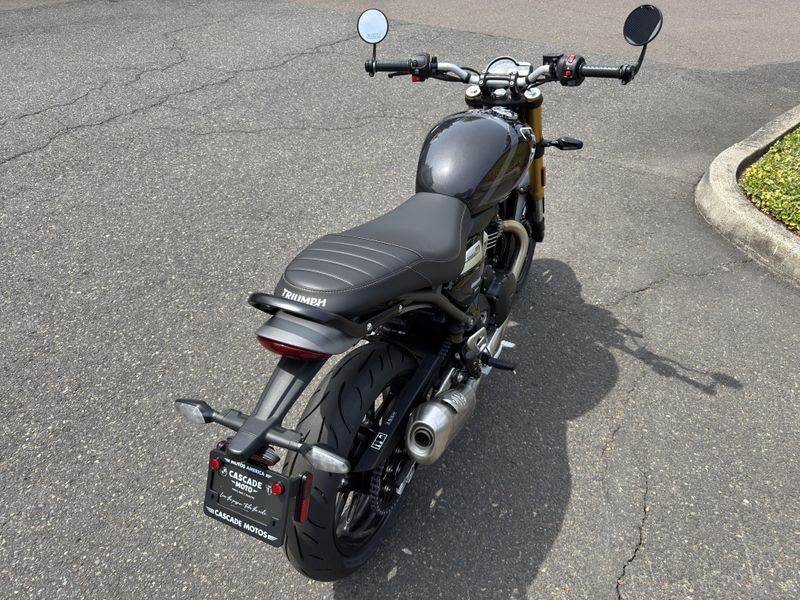 2025 Triumph SPEED 400 - SAPPHIRE BLACK - STORM GREY 