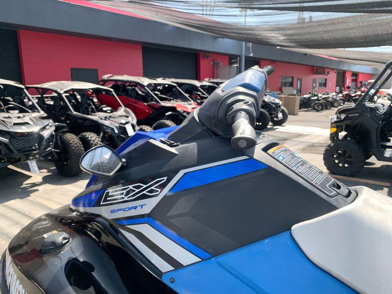 2020 Yamaha EX SPORT- BLACK/AZURE BLUE Image 18