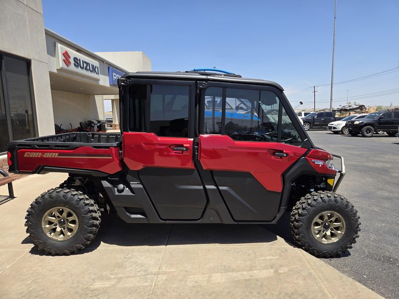 2025 Can-Am DEFENDER MAX LIMITED CAB HD10 FIERY RED Image 5