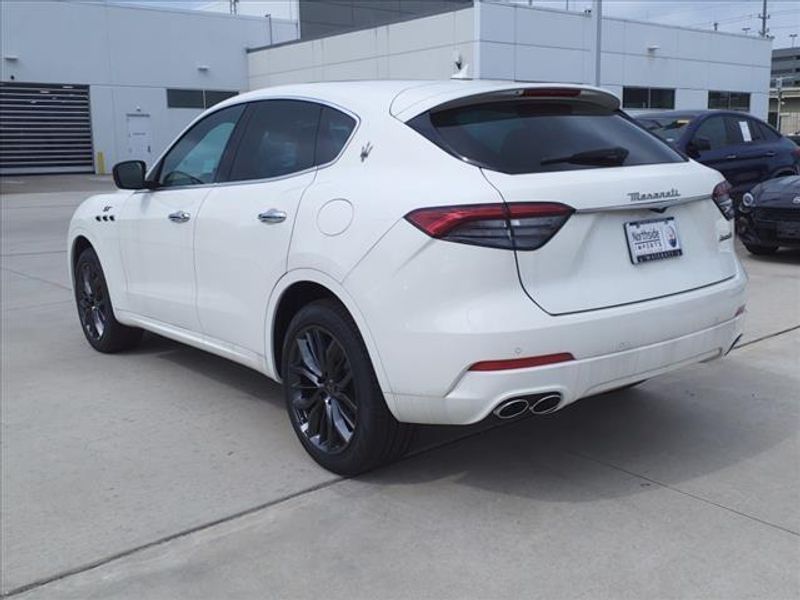 2024 Maserati Levante GT in a White exterior color and Black/Redinterior. Northside Imports Houston 281-475-4549 northsideimportshouston.com 