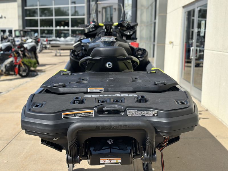 2024 SEA DOO EXPLORER PRO 230 AUDIO  in a ICELAND GREY exterior color. Cross Country Powersports 732-491-2900 crosscountrypowersports.com 