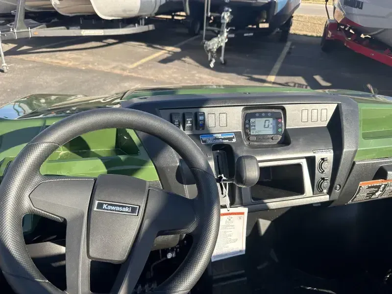 New 2025 Kawasaki MULE PROFXT 820 EPS TIMBERLINE GREEN Image 13
