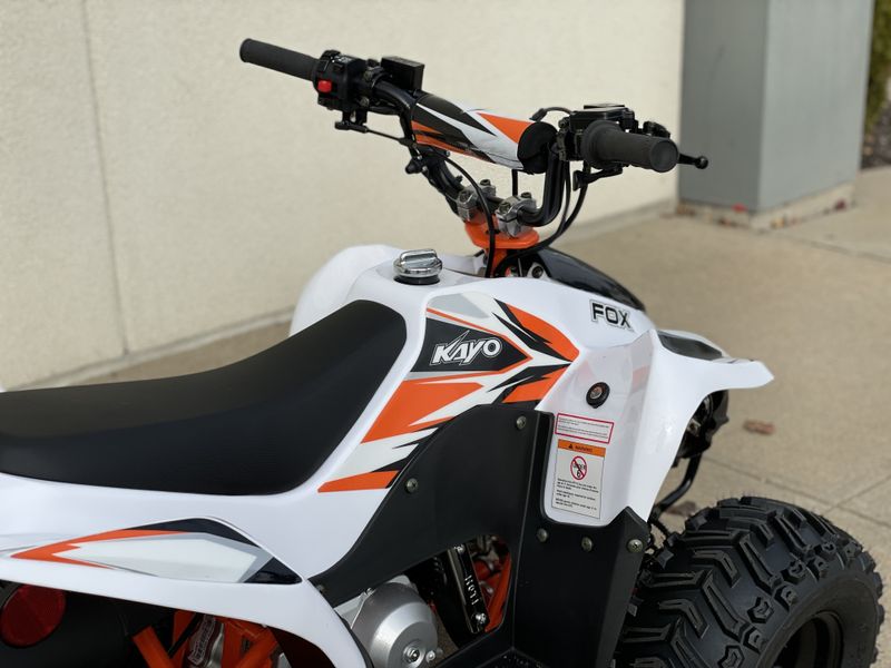 2023 KAYO STORM 70 in a WHITE exterior color. Cross Country Powersports 732-491-2900 crosscountrypowersports.com 
