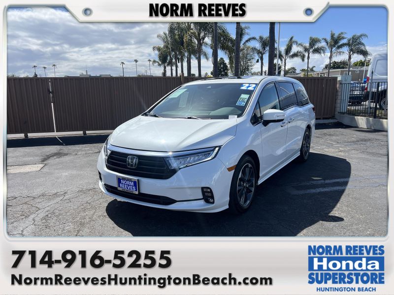 2022 Honda Odyssey EliteImage 1