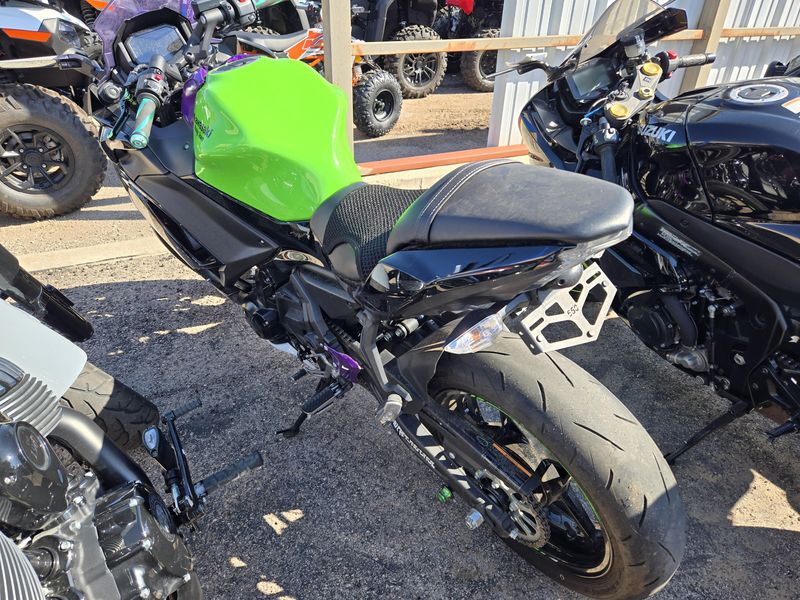 USED 2022 KAWASAKI NINJA 650 BASE Image 8