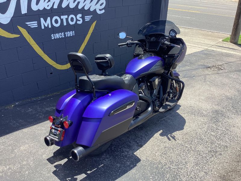 Used 2024 Indian Motorcycle CHALLENGER DARK HORSE SPIRIT BLU SMK 49ST 