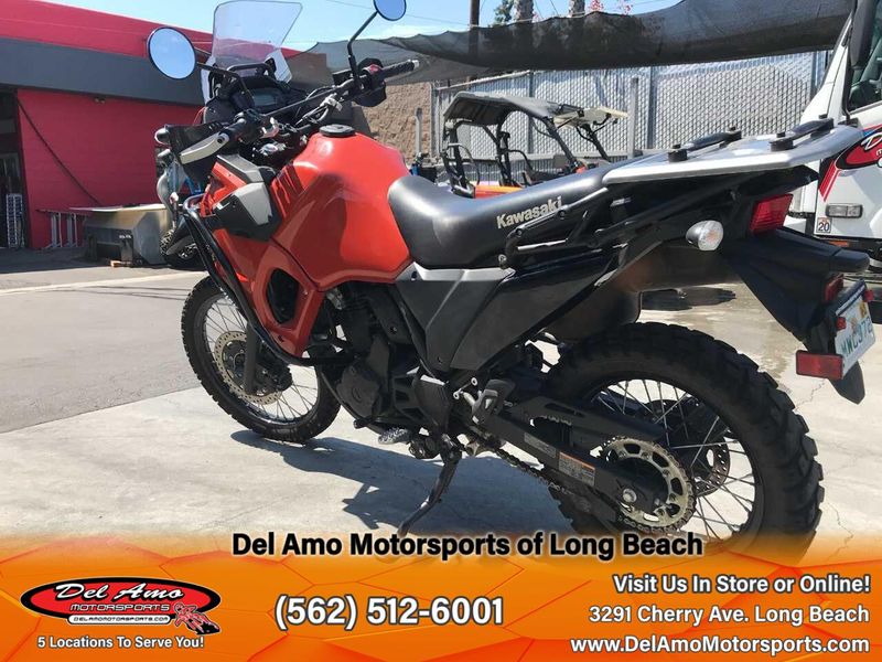 2022 Kawasaki KL650GNFNL  in a ORANGE exterior color. Del Amo Motorsports of Long Beach (562) 362-3160 delamomotorsports.com 