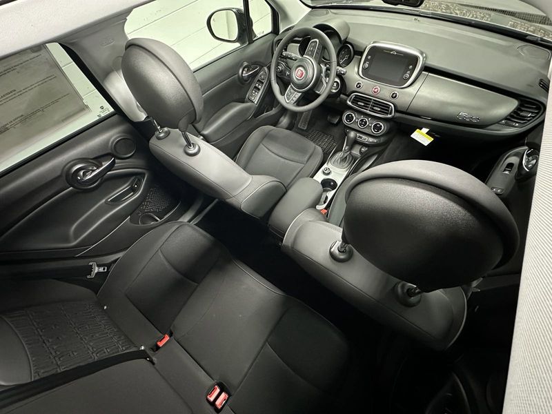 2023 Fiat 500x Pop Awd in a Grigio Moda (Graphite Gray Metallic) exterior color and Black Heated Seatsinterior. Schmelz Countryside Alfa Romeo and Fiat (651) 968-0556 schmelzfiat.com 