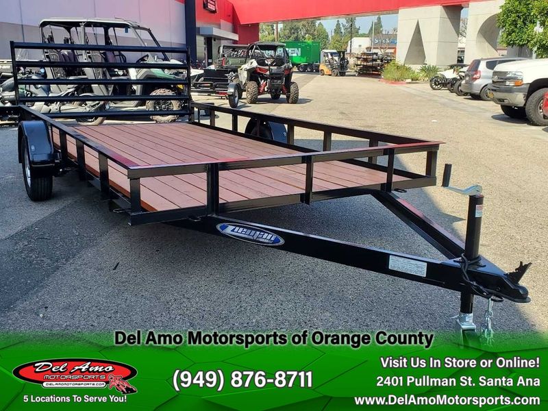 2024 ZIEMAN F-714 WOOD DECK  in a BLACK exterior color. Del Amo Motorsports of Orange County (949) 416-2102 delamomotorsports.com 