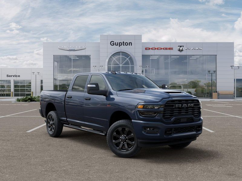 New 2026 RAM 2500 Black Express Crew Cab 4x4 6