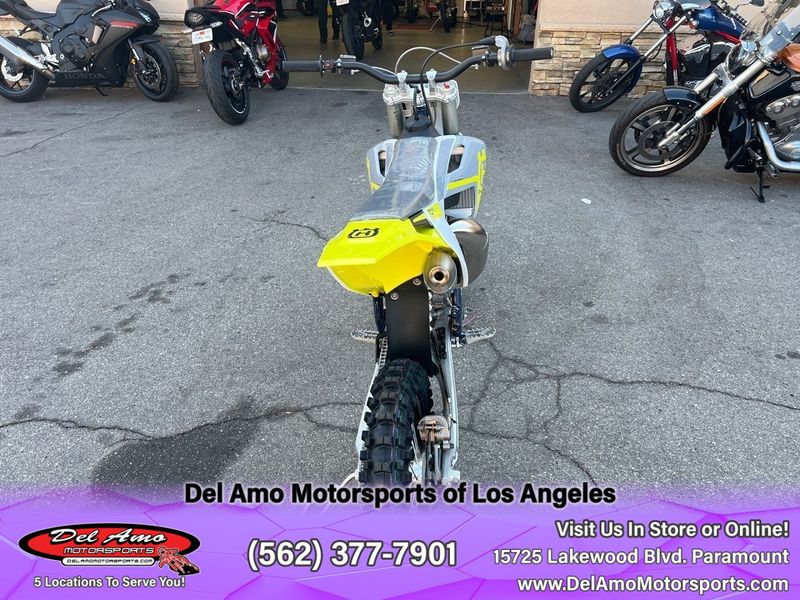 2023 HUSQVARNA TC 85 17/14  in a WHITE exterior color. Del Amo Motorsports of Los Angeles (562) 262-9181 delamomotorsports.com 