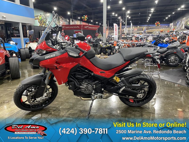 2023 Ducati MULTISTRADA V2 S  in a RED exterior color. Del Amo Motorsports of Redondo Beach (424) 304-1660 delamomotorsports.com 