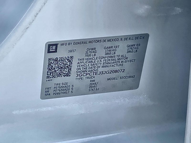 Used 2018 Chevrolet Silverado 1500 High CountryImage 33