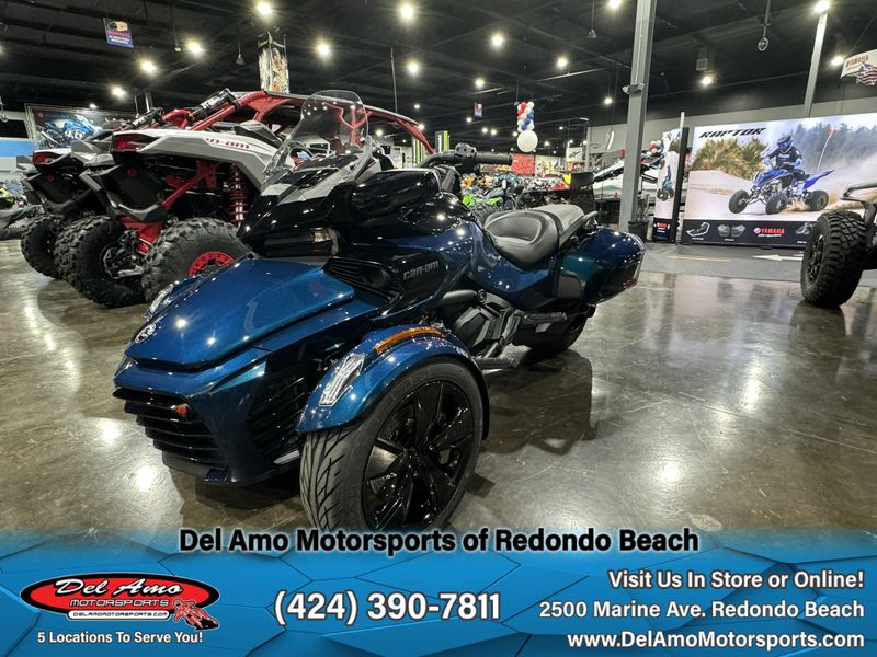 2023 Can-Am H8PF  in a PETROL METALLIC/PETROL exterior color. Del Amo Motorsports of Redondo Beach (424) 304-1660 delamomotorsports.com 