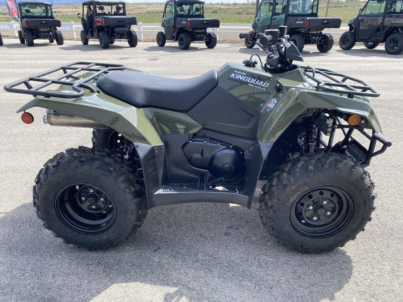 New 2025 Suzuki KINGQUAD 400ASI BASE 