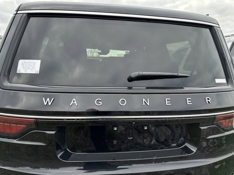 2024 Wagoneer 4X4 in a Diamond Black Crystal Pearl Coat exterior color. Gupton Motors Inc 615-384-2886 guptonmotors.com 
