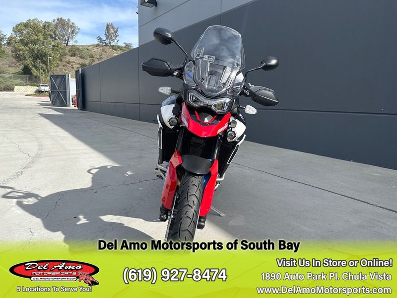 2024 Triumph TIGER 900 GT ARAGON EDITION  in a DIABLO RED/PHANTOM BLACK exterior color. Del Amo Motorsports of South Bay (619) 547-1937 delamomotorsports.com 