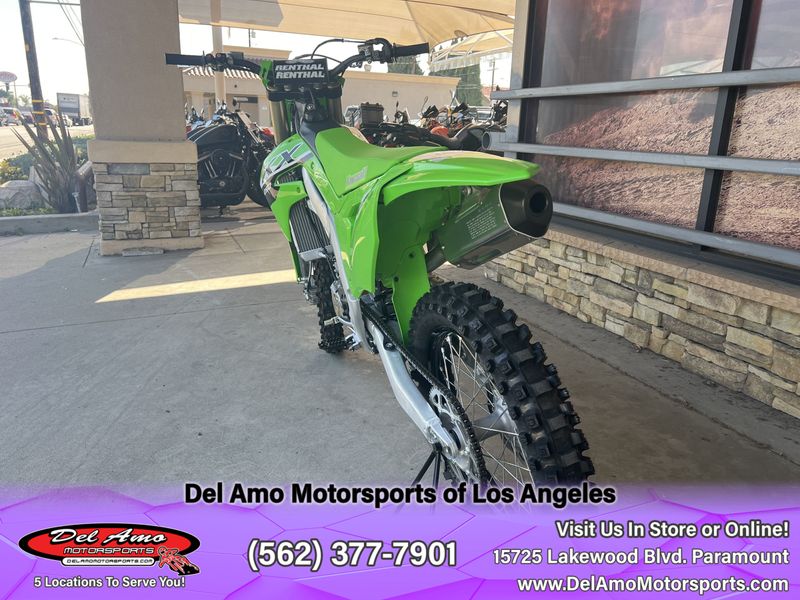 2024 Kawasaki KX252CRFAN-GN2  in a LIME GREEN exterior color. Del Amo Motorsports of Los Angeles (562) 262-9181 delamomotorsports.com 