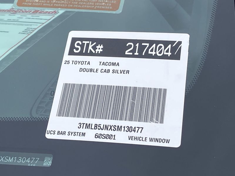 2025 Toyota Tacoma TRD Off RoadImage 22