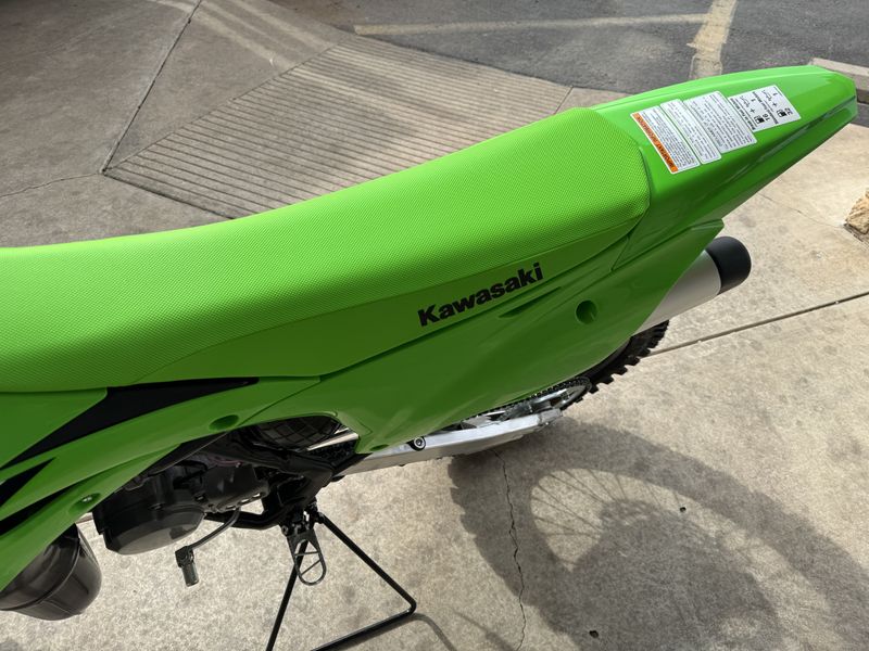 2024 KAWASAKI KLX 140R F in a LIME GREEN exterior color. Family PowerSports (877) 886-1997 familypowersports.com 