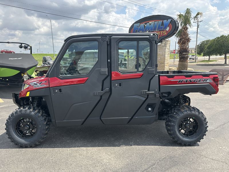 2025 Polaris RANGER CREW XP 1000 NORTHSTAR EDITION ULTIMATE SUNSET REDImage 9