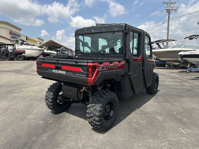 2025 Polaris RANGER CREW XP 1000 NORTHSTAR EDITION ULTIMATE SUNSET REDImage 8