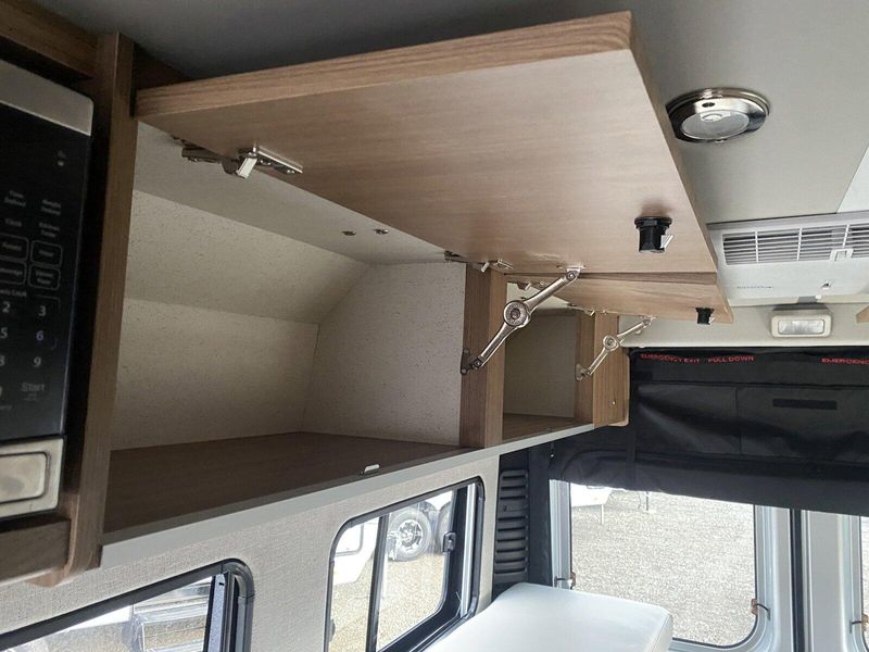 2024 ROADTREK Pivot  in a Silver Metallic exterior color and Chestnut Browninterior. Legacy Powersports 541-663-1111 legacypowersports.net 