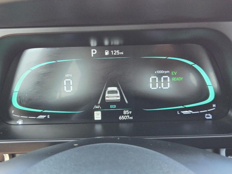 Used 2026 Hyundai Elantra Hybrid Blue Sedan
