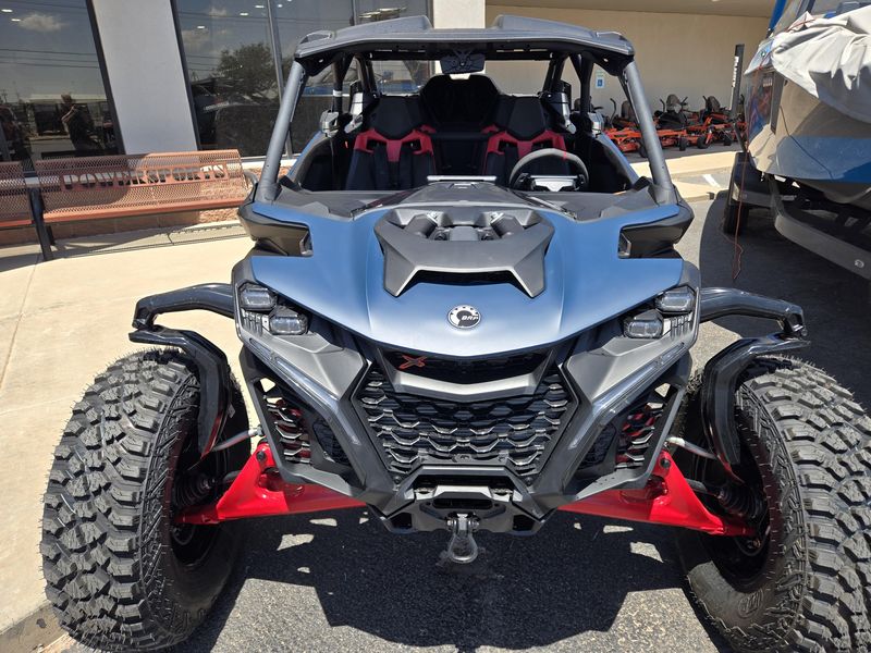 2025 Can-Am MAVERICK R MAX X RS 999T DCT DUSTY NAVY AND LEGION RED Image 8