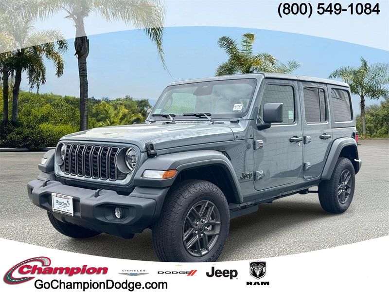 New 2026 Jeep Wrangler 4-door Sport