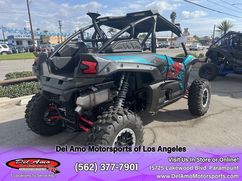 2022 Kawasaki KRF1000CNFNL  in a TURQUOISE/METALLIC ONYX BLACK exterior color. Del Amo Motorsports of Los Angeles (562) 262-9181 delamomotorsports.com 