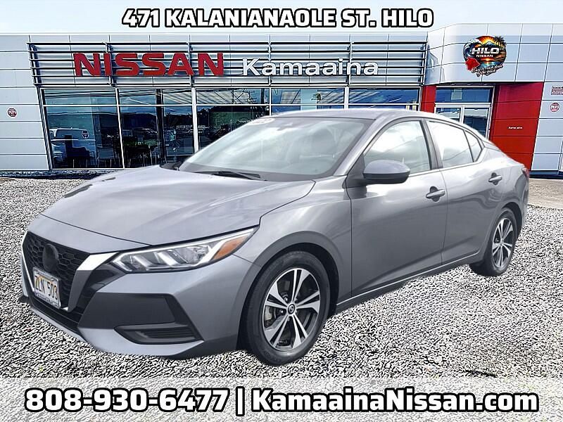 2022 Nissan Sentra   Sentra SV CVT at Kama'aina Motors, photo 1